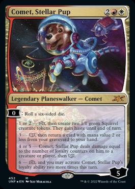 naokuroshop MTG [UNF][452][多][M][EN][Comet, Stellar Pup] NM