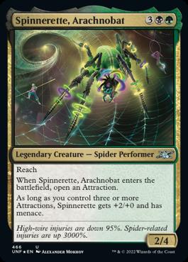 naokuroshop MTG [UNF][466][多][U][EN][Spinnerette, Arachnobat] NM