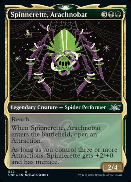 naokuroshop MTG [UNF][522][多][U][EN][Spinnerette, Arachnobat] NM