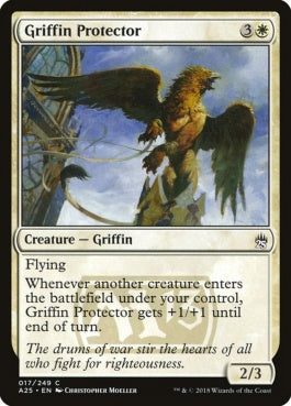 naokuroshop MTG [A25][017][白][C][EN][庇護のグリフィン/Griffin Protector] NM