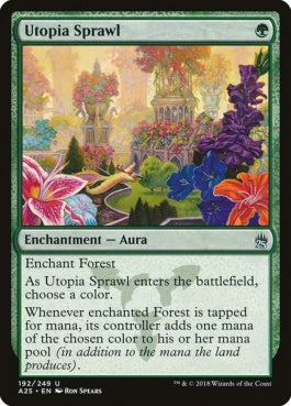 naokuroshop MTG [A25][192][緑][U][EN][楽園の拡散/Utopia Sprawl] NM