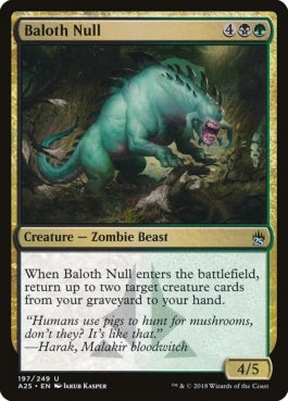 naokuroshop MTG [A25][197][多][U][EN][ベイロスの虚身/Baloth Null] NM