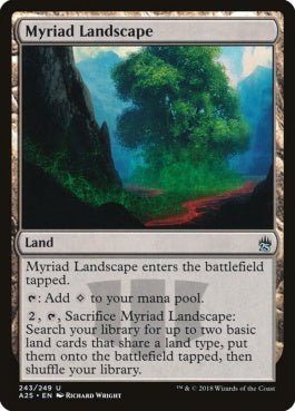 naokuroshop MTG [A25][243][土地][U][EN][無限地帯/Myriad Landscape] NM