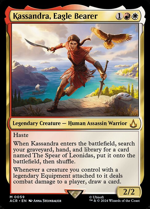 naokuroshop MTG [ACR][0059][多][M][EN][鷹持ち、カサンドラ/Kassandra, Eagle Bearer] NM