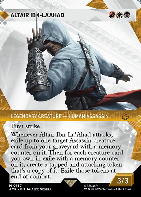 naokuroshop MTG [ACR][0137][多][M][EN][アルタイル・イブン・ラ・アハド/Altaïr Ibn-La'Ahad] NM