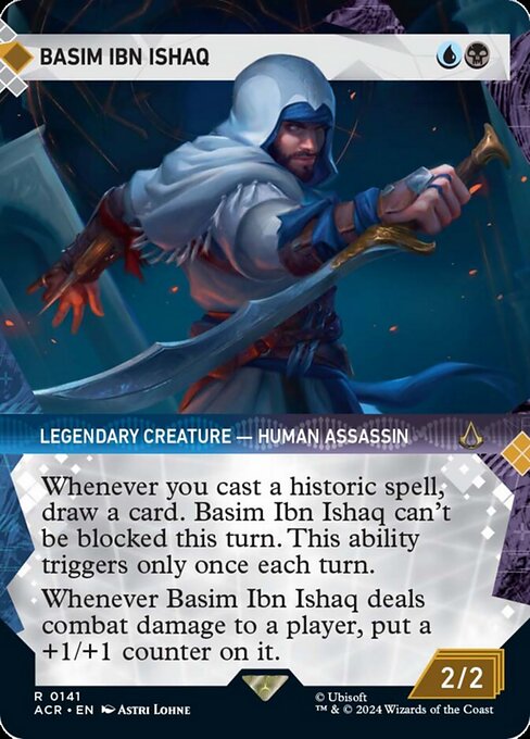 naokuroshop MTG [ACR][0141][多][R][EN][バシム・イブン・イスハーク/Basim Ibn Ishaq] NM