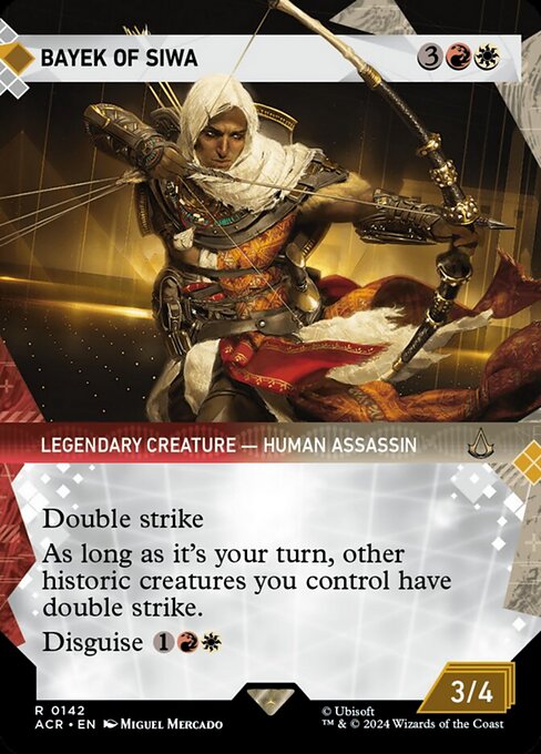 naokuroshop MTG [ACR][0142][多][R][EN][シワのバエク/Bayek of Siwa]（foil） NM