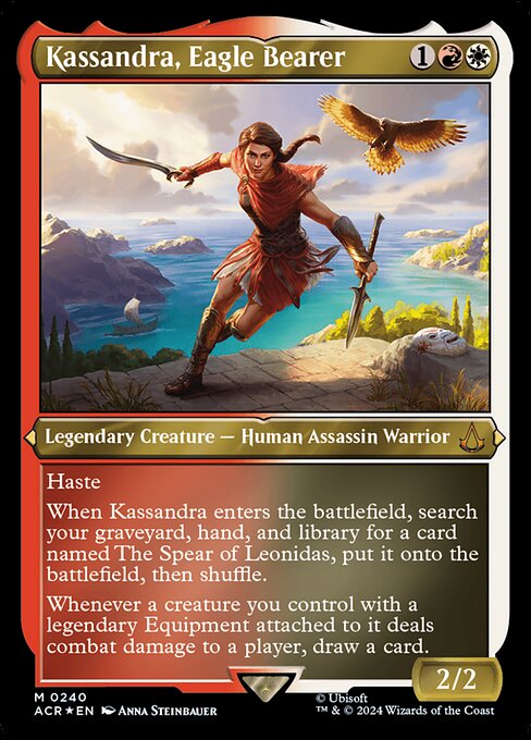 naokuroshop MTG [ACR][0240][多][M][EN][鷹持ち、カサンドラ/Kassandra, Eagle Bearer] NM