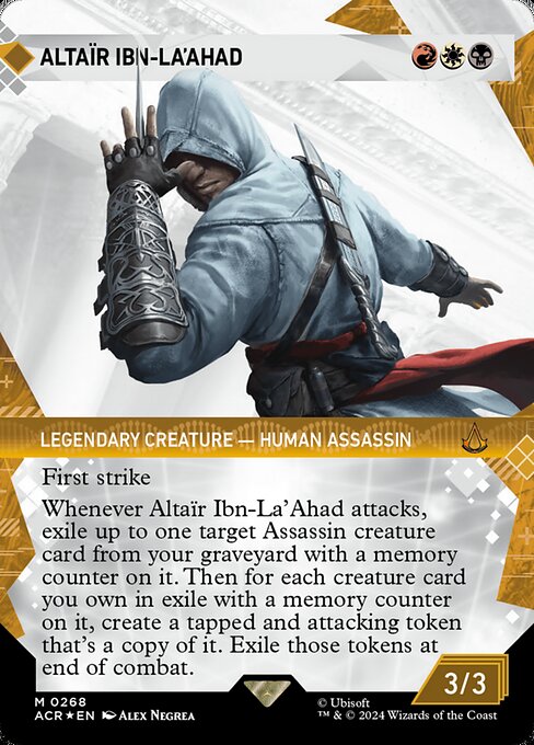 naokuroshop MTG [ACR][0268][多][M][EN][アルタイル・イブン・ラ・アハド/Altaïr Ibn-La'Ahad] NM