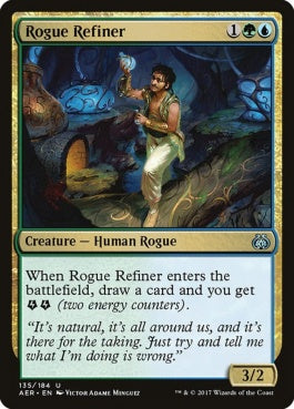 naokuroshop MTG [AER][135][多][U][EN][ならず者の精製屋/Rogue Refiner] NM