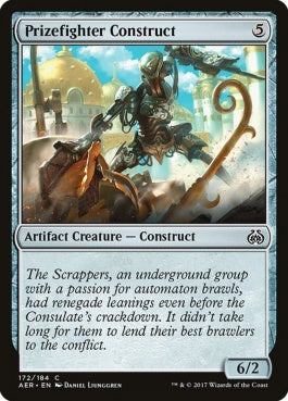 naokuroshop MTG [AER][172][茶][C][EN][拳闘構築物/Prizefighter Construct] NM