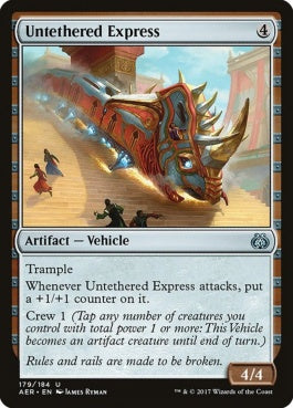 naokuroshop MTG [AER][179][茶][U][EN][暴走急行/Untethered Express] NM