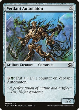 naokuroshop MTG [AER][180][茶][C][EN][新緑自動機械/Verdant Automaton] NM