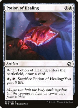 naokuroshop MTG [AFR][034][白][C][EN][治癒のポーション/Potion of Healing] NM