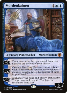 naokuroshop MTG [AFR][064][青][M][EN][モルデンカイネン/Mordenkainen]（foil） NM