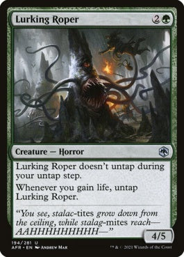 naokuroshop MTG [AFR][194][緑][U][EN][隠れ潜むローパー/Lurking Roper] NM