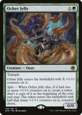 naokuroshop MTG [AFR][196][緑][R][EN][オーカー・ジェリー/Ochre Jelly]（foil） NM