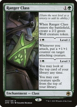 naokuroshop MTG [AFR][202][緑][R][EN][レンジャー・クラス/Ranger Class] NM