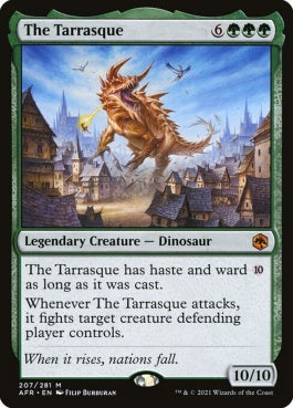 naokuroshop MTG [AFR][207][緑][M][EN][タラスク/The Tarrasque]（foil） NM