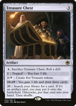 naokuroshop MTG [AFR][252][茶][R][EN][宝箱/Treasure Chest]（foil） NM