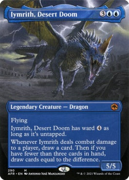 naokuroshop MTG [AFR][290][青][M][EN][砂漠滅ぼし、イムリス/Iymrith, Desert Doom]（foil） NM