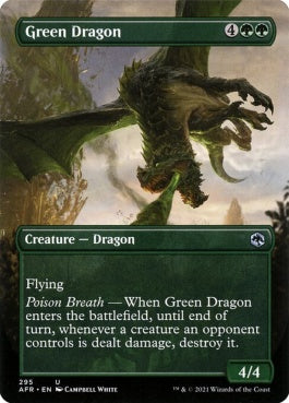 naokuroshop MTG [AFR][295][緑][U][EN][グリーン・ドラゴン/Green Dragon] NM