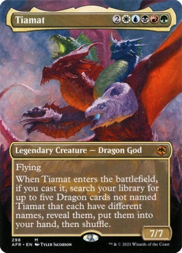 naokuroshop MTG [AFR][298][多][M][EN][ティアマト/Tiamat]（foil） NM