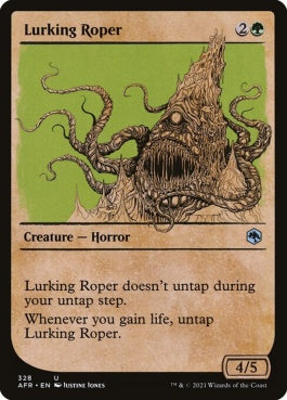 naokuroshop MTG [AFR][328][緑][U][EN][隠れ潜むローパー/Lurking Roper] NM