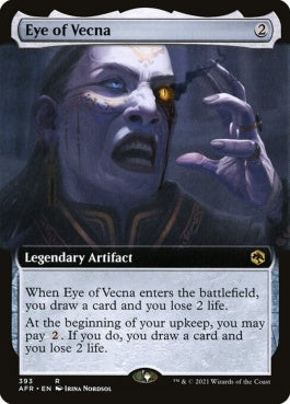 naokuroshop MTG [AFR][393][茶][R][EN][アイ・オヴ・ヴェクナ/Eye of Vecna]（foil） NM