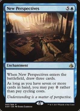 naokuroshop MTG [AKH][063][青][R][EN][新たな視点/New Perspectives] NM