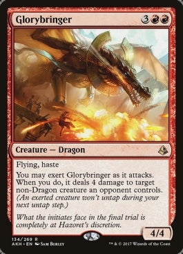 naokuroshop MTG [AKH][134][赤][R][EN][栄光をもたらすもの/Glorybringer] NM