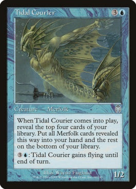 naokuroshop MTG [APC][031][青][U][JP][高潮の急使/Tidal Courier] NM