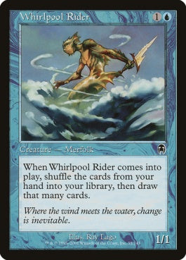 naokuroshop MTG [APC][035][青][C][EN][渦巻き乗り/Whirlpool Rider] NM