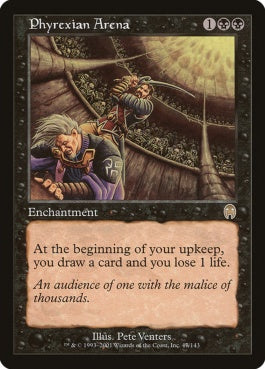 naokuroshop MTG [APC][047][黒][R][EN][ファイレクシアの闘技場/Phyrexian Arena] NM