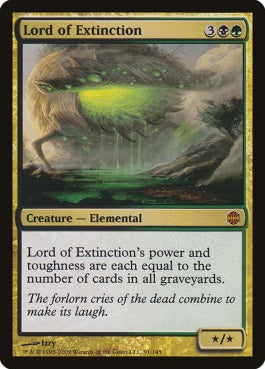 naokuroshop MTG [ARB][091][多][M][EN][絶滅の王/Lord of Extinction] NM