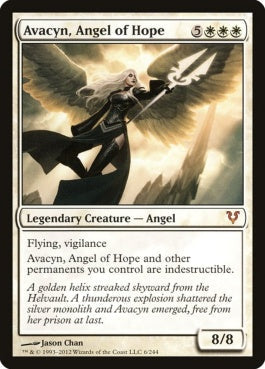 naokuroshop MTG [AVR][006][白][M][EN][希望の天使アヴァシン/Avacyn, Angel of Hope] NM