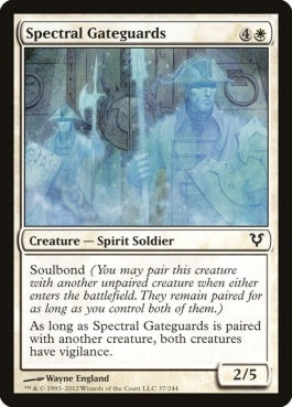 naokuroshop MTG [AVR][037][白][C][EN][幽体の門護衛/Spectral Gateguards] NM