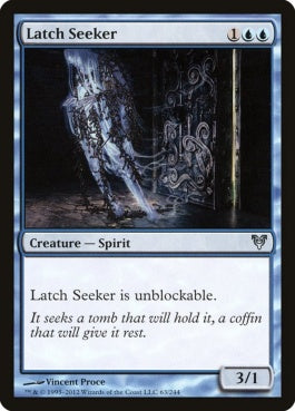 naokuroshop MTG [AVR][063][青][U][EN][掛け金探し/Latch Seeker] NM