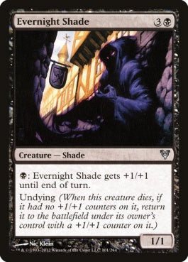 naokuroshop MTG [AVR][101][黒][U][EN][常夜の影/Evernight Shade] NM