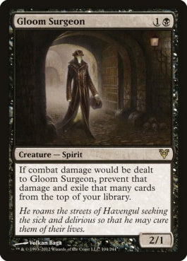 naokuroshop MTG [AVR][104][黒][R][EN][鬱外科医/Gloom Surgeon] NM