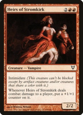 naokuroshop MTG [AVR][140][赤][C][EN][流城の継承者/Heirs of Stromkirk] NM