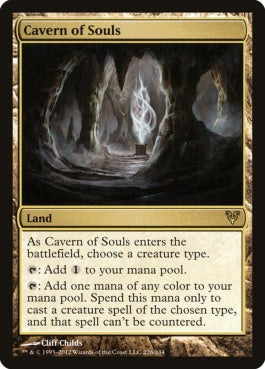 naokuroshop MTG [AVR][226][土地][R][EN][魂の洞窟/Cavern of Souls] NM