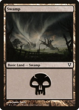 naokuroshop MTG [AVR][236][土地][C][EN][沼/Swamp] NM