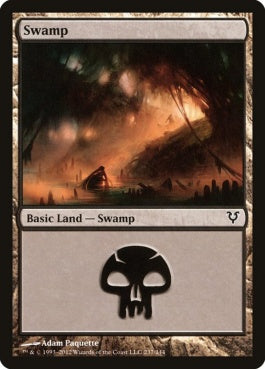 naokuroshop MTG [AVR][237][土地][C][EN][沼/Swamp] NM