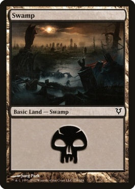 naokuroshop MTG [AVR][238][土地][C][EN][沼/Swamp] NM