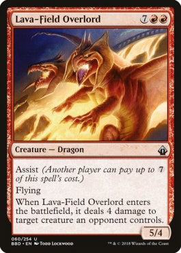 naokuroshop MTG [BBD][060][赤][U][EN][溶岩原の首領/Lava-Field Overlord] NM