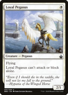 naokuroshop MTG [BBD][097][白][U][EN][忠実なペガサス/Loyal Pegasus] NM