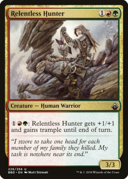 naokuroshop MTG [BBD][226][多][U][EN][執拗な狩人/Relentless Hunter] NM