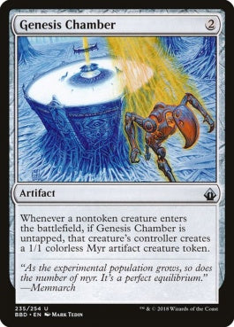 naokuroshop MTG [BBD][235][茶][U][EN][起源室/Genesis Chamber] NM