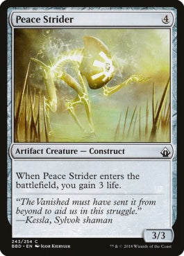 naokuroshop MTG [BBD][243][茶][C][EN][平和の徘徊者/Peace Strider] NM